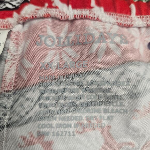 Jollidays XXL Candy Cane Galor Leggings, 90% Polyester, 10% Spandex - Picture 2 of 4